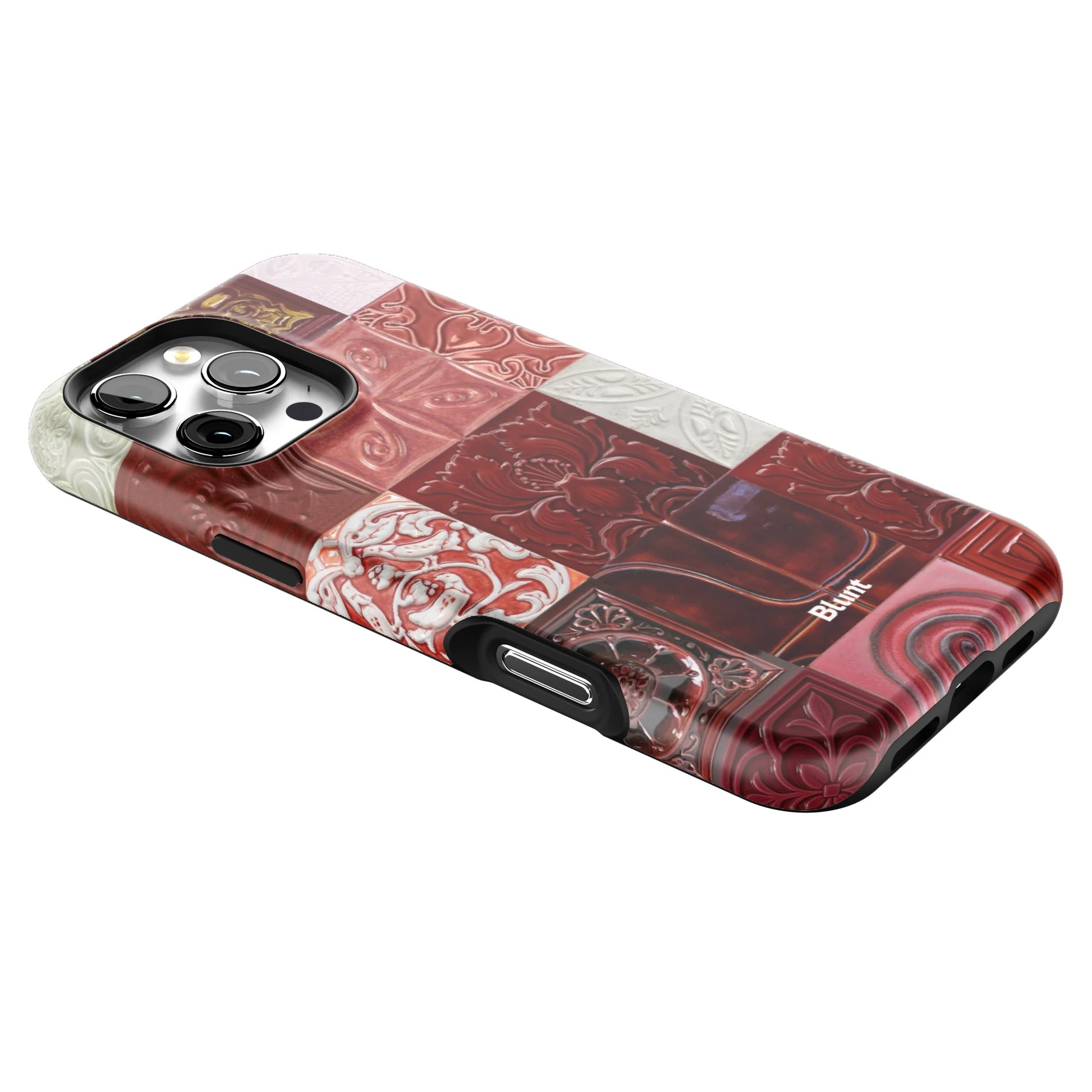 Checkered-Rouge-iphone-case-iPhone 16 Pro Max-2
