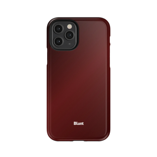 Oxblood iPhone Case
