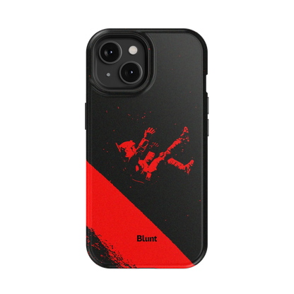 Red Shift iPhone Case