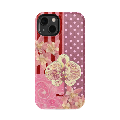 Rose Polka iPhone Case