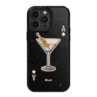 Black Dirty Martini iPhone Case