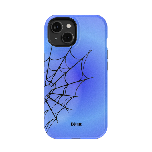 Blue Web iPhone Case