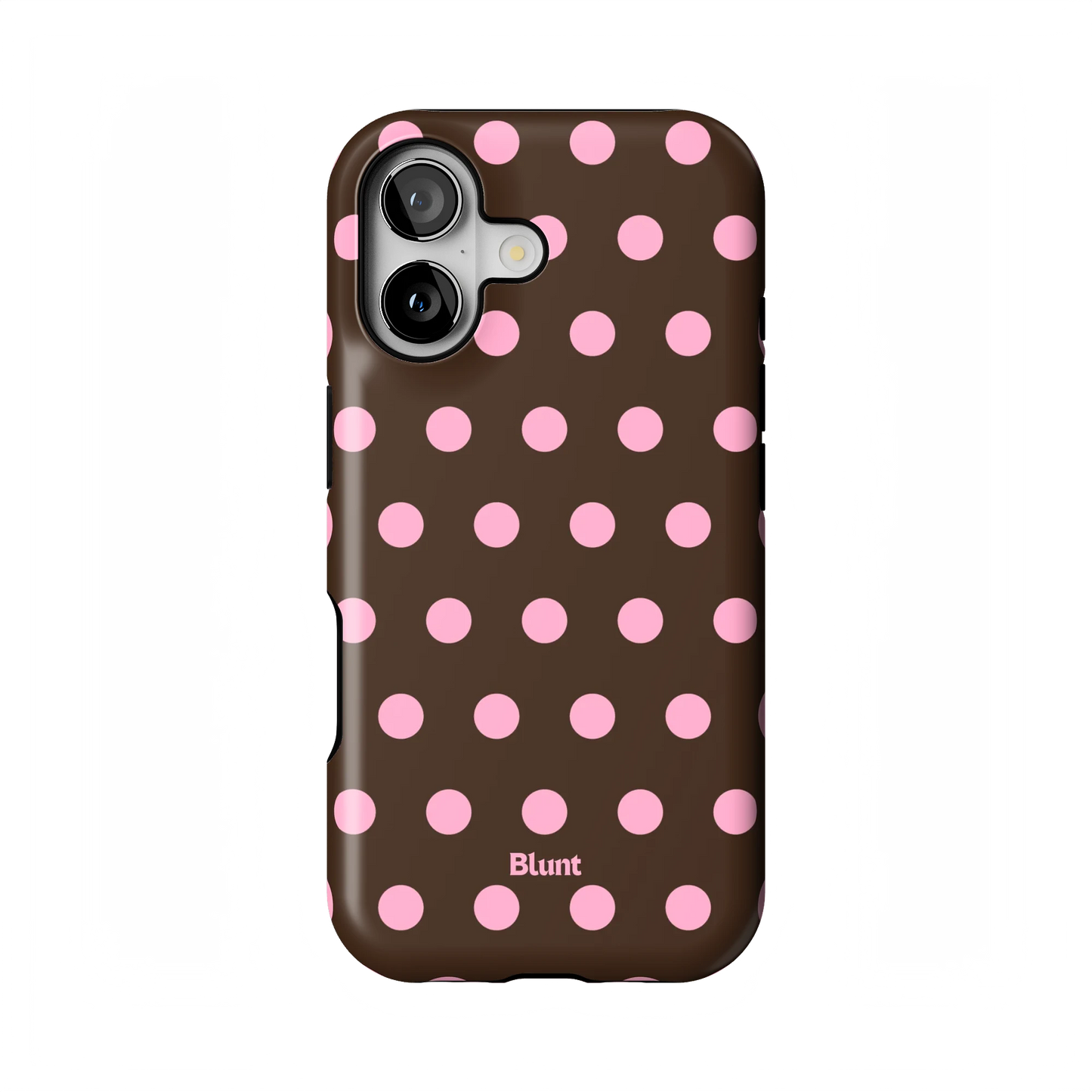 Chocolate Polka iPhone Case