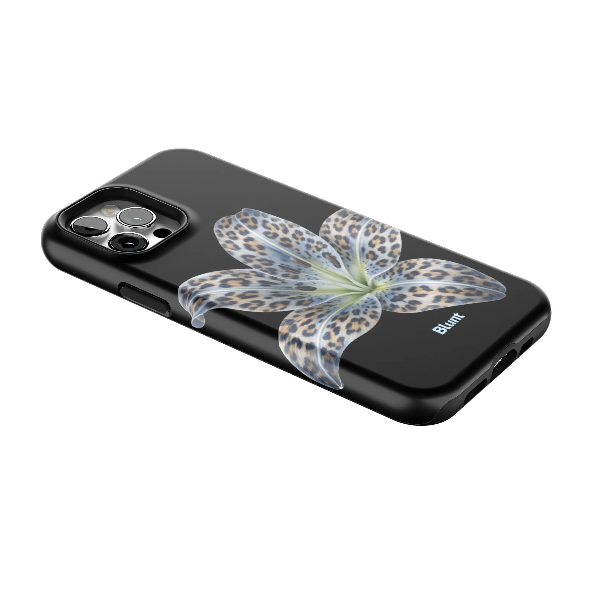 Blue-Leopard-Bloom-iphone-case-iPhone 12 Pro-2