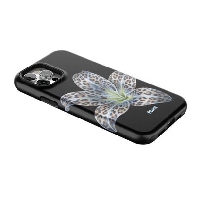Blue-Leopard-Bloom-iphone-case-iPhone 12 Pro-2