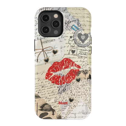 Vintage Kiss iPhone Case