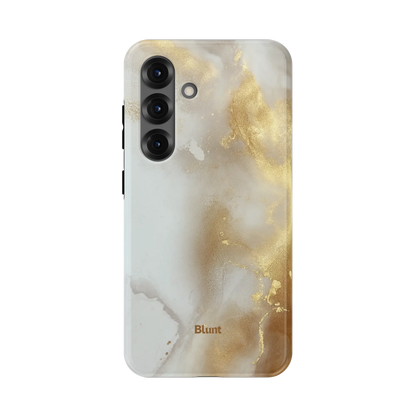 Ivory Marble Samsung Case