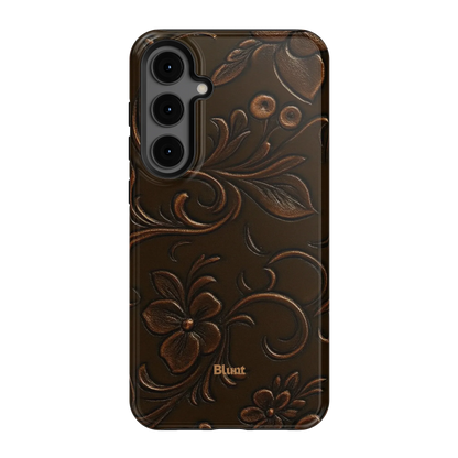 Tooled Leather Samsung Case