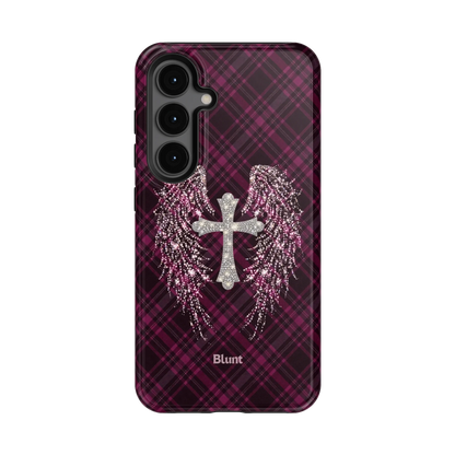 Halo Plaid Samsung Case