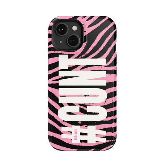 CXNT Pink Zebra iPhone Case