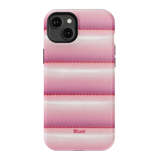 Pink Puffer iPhone Case