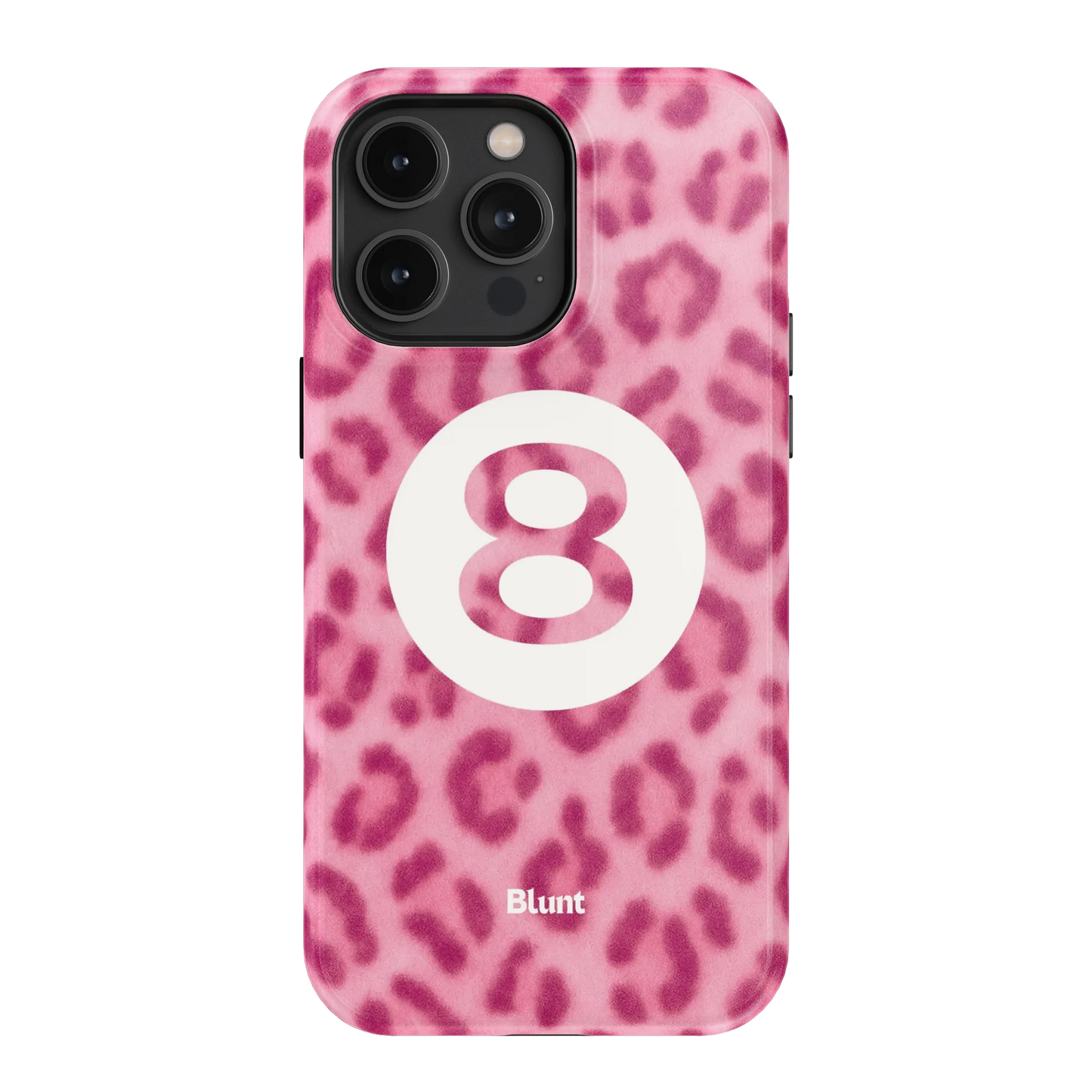Pink Cheetah Magic 8 iPhone Case