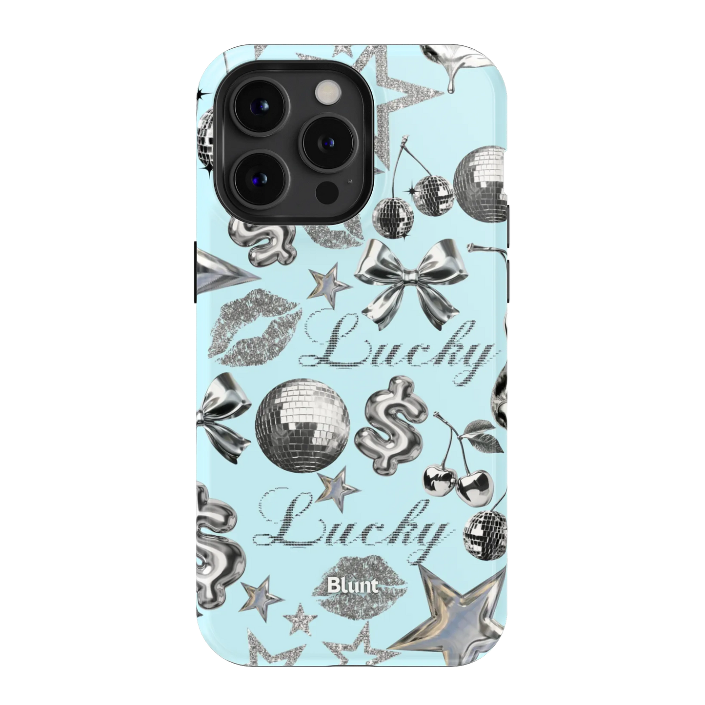 Lucky Baby Blue iPhone Case