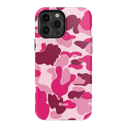 Pink Camo iPhone Case