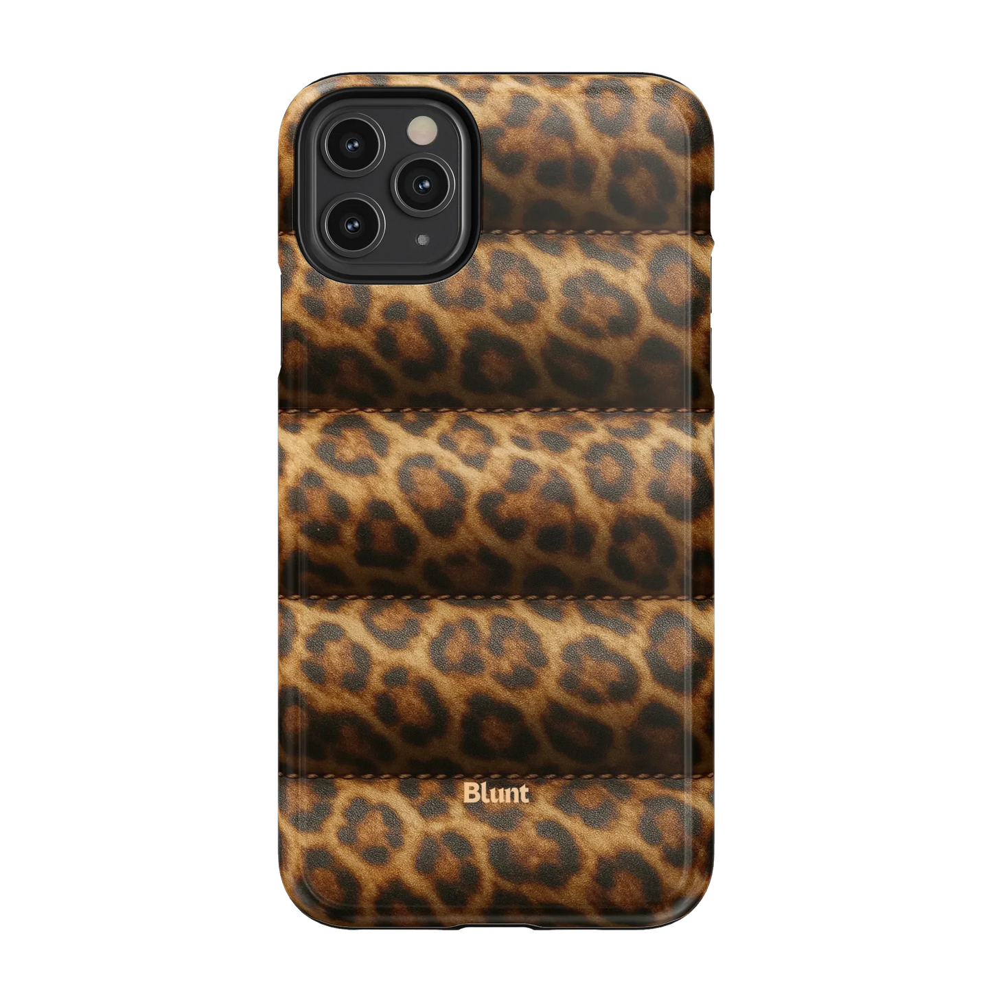Cheetah Puffer iPhone Case