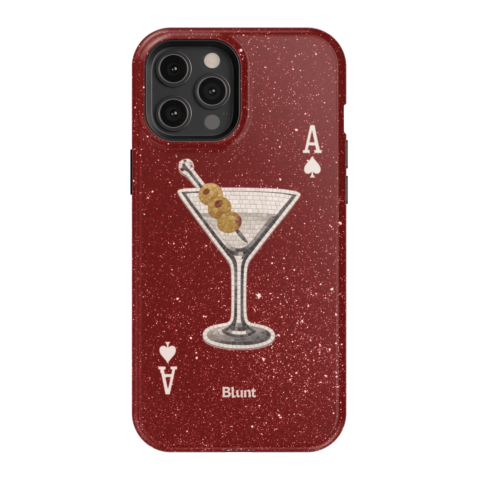 Red Dirty Martini iPhone Case - Blunt Cases