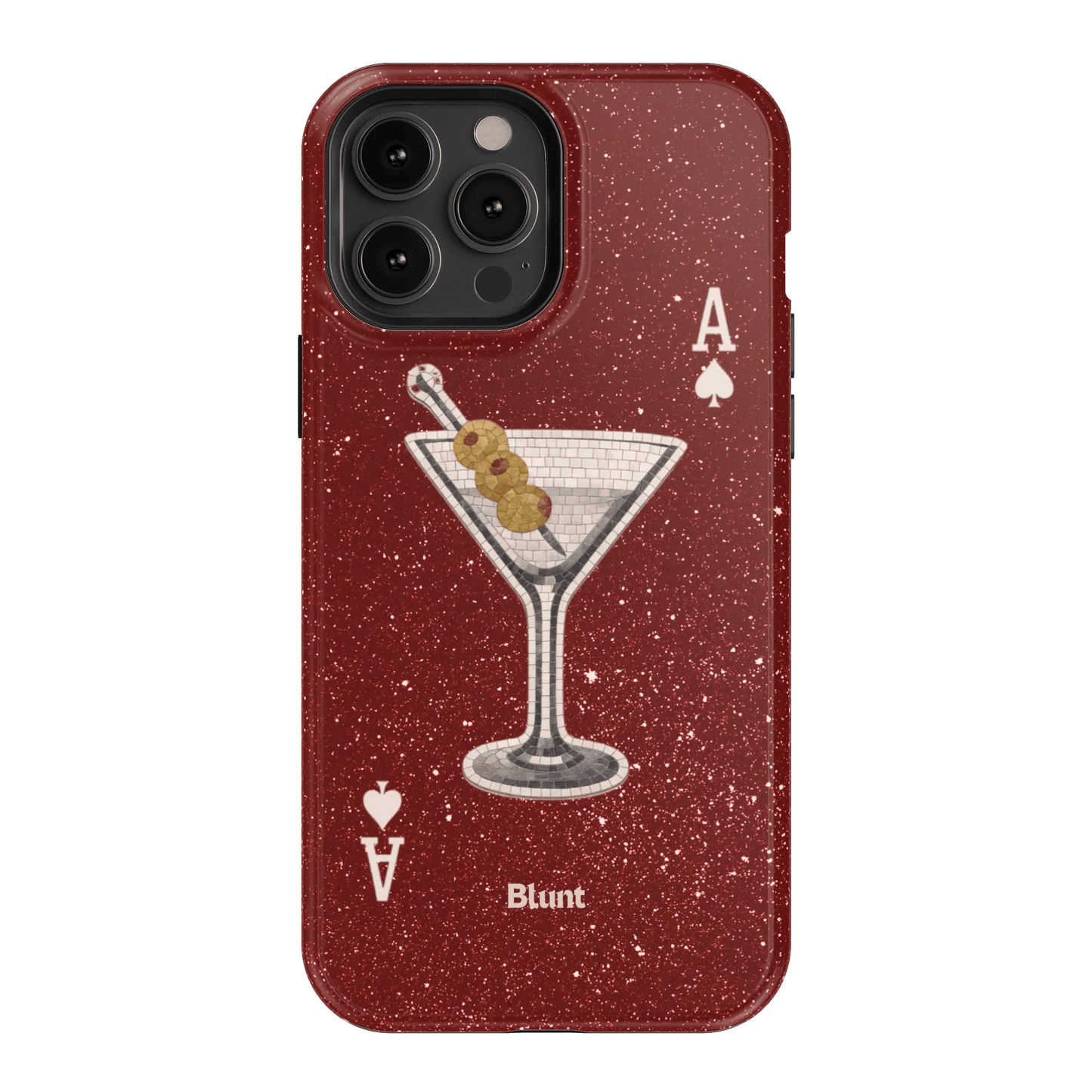 Red Dirty Martini iPhone Case - Blunt Cases