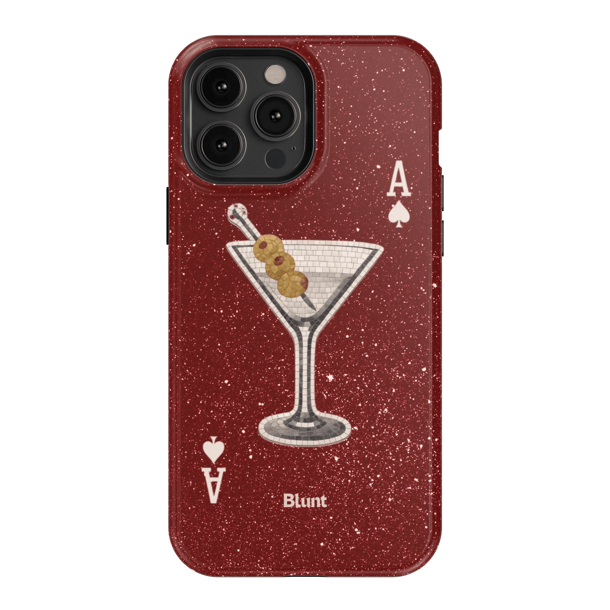 Red Dirty Martini iPhone Case - Blunt Cases