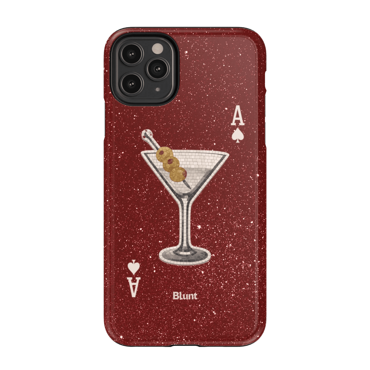 Red Dirty Martini iPhone Case - Blunt Cases