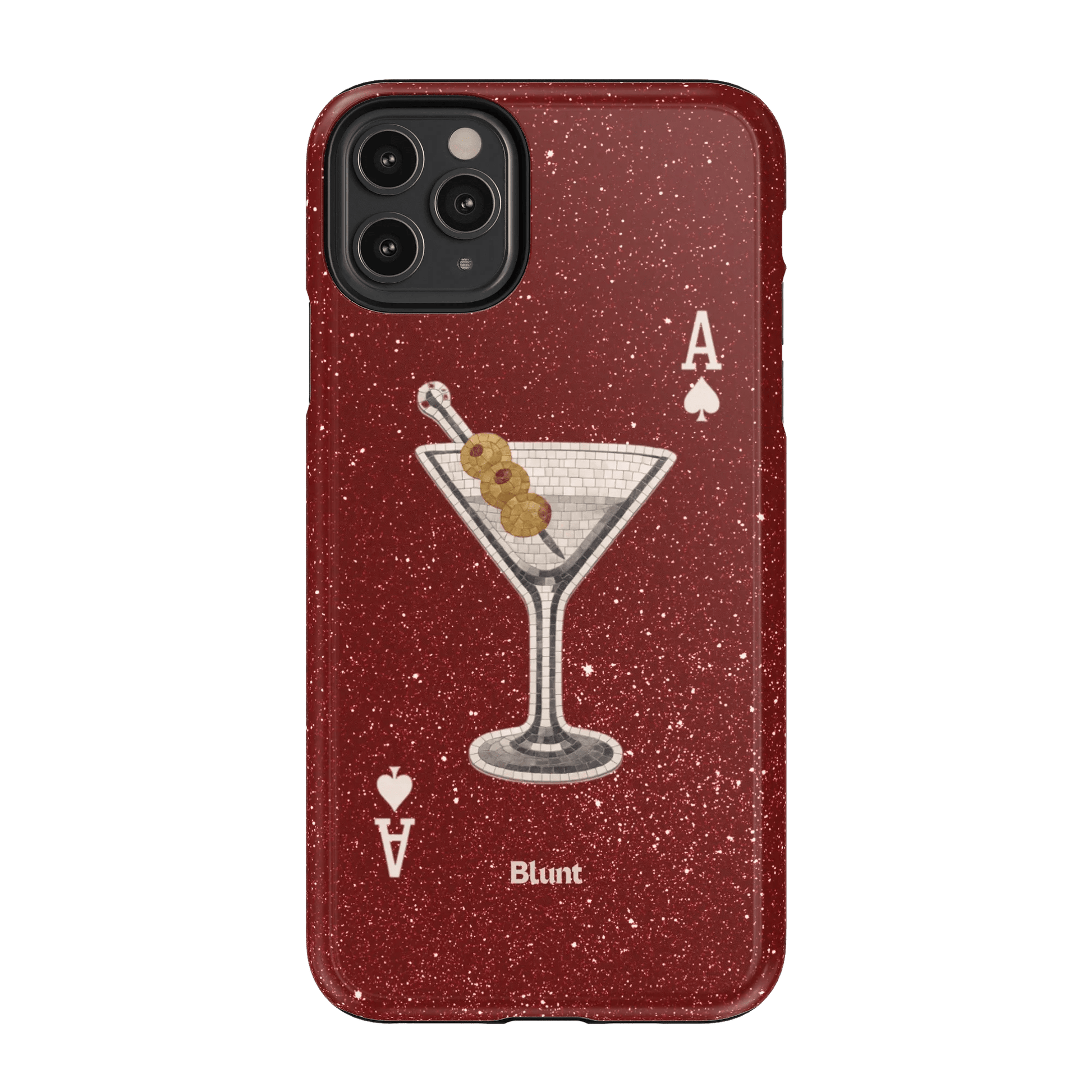 Red Dirty Martini iPhone Case - Blunt Cases