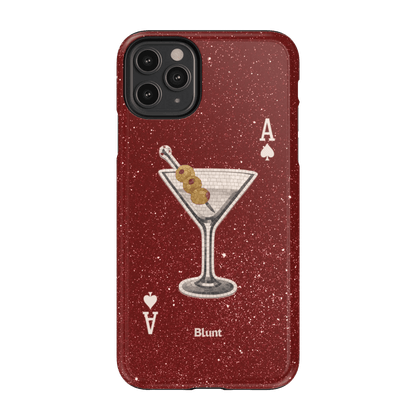 Red Dirty Martini iPhone Case - Blunt Cases