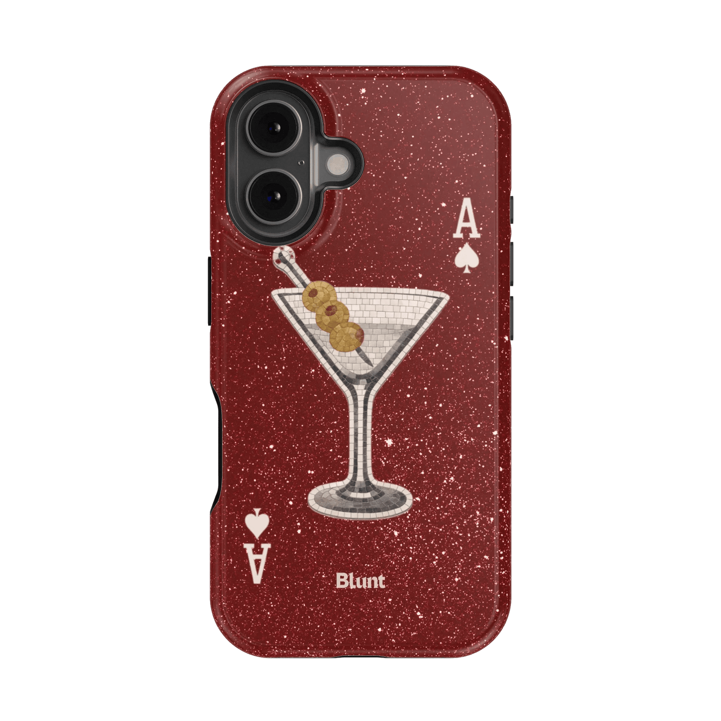 Red Dirty Martini iPhone Case - Blunt Cases