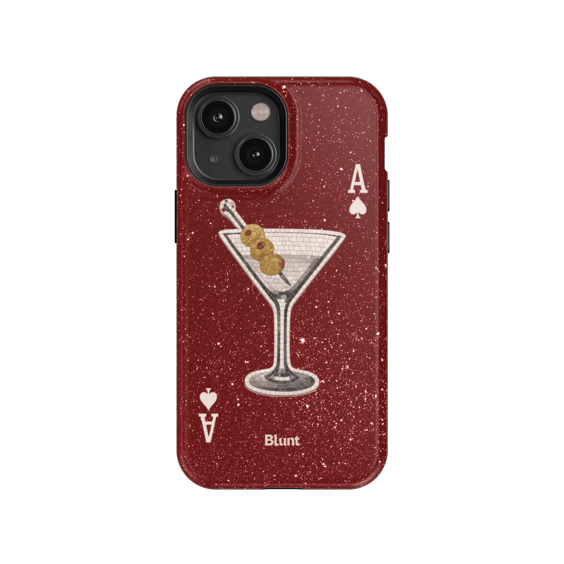Red Dirty Martini iPhone Case - Blunt Cases