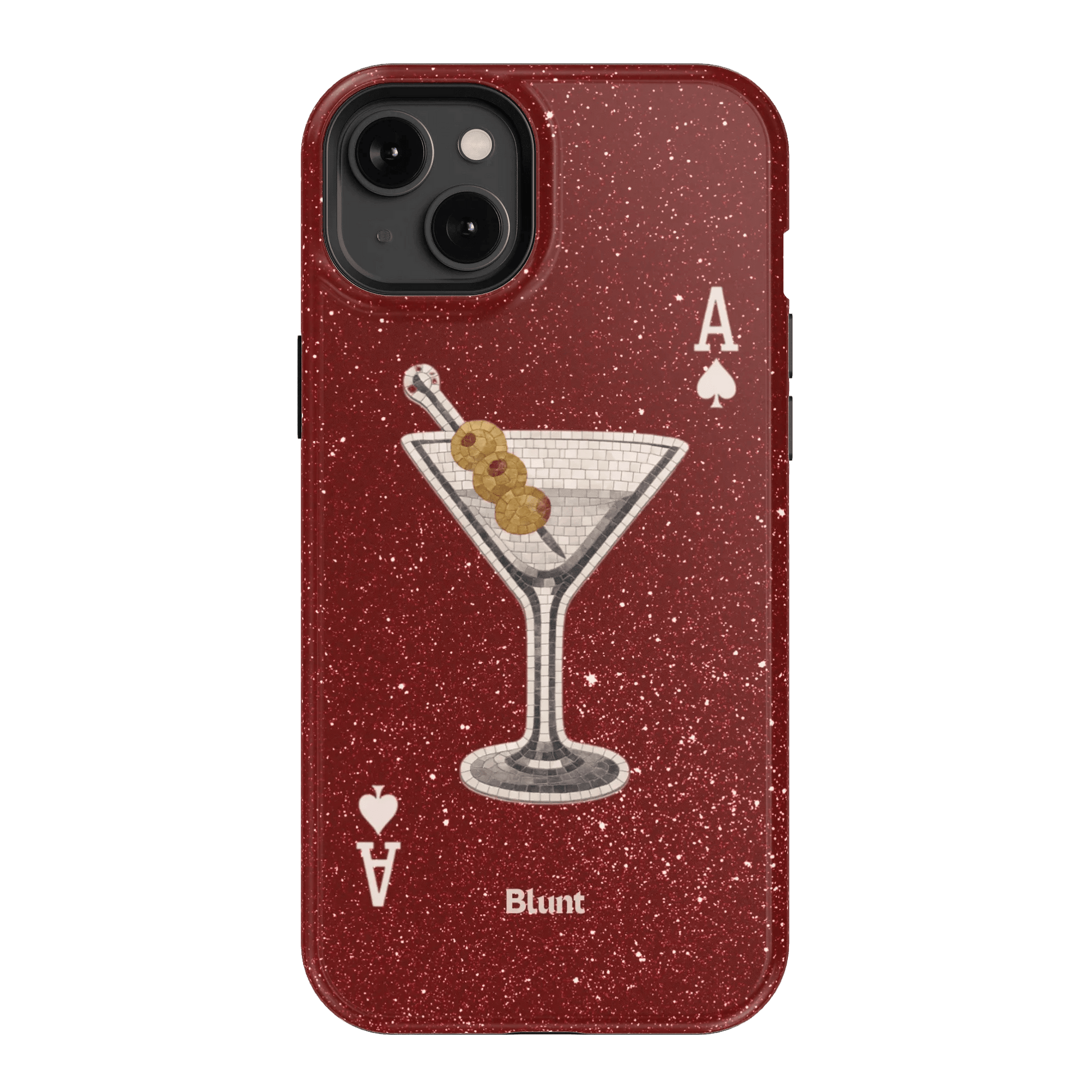 Red Dirty Martini iPhone Case - Blunt Cases