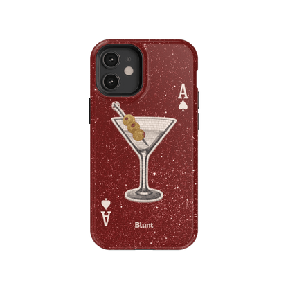 Red Dirty Martini iPhone Case - Blunt Cases