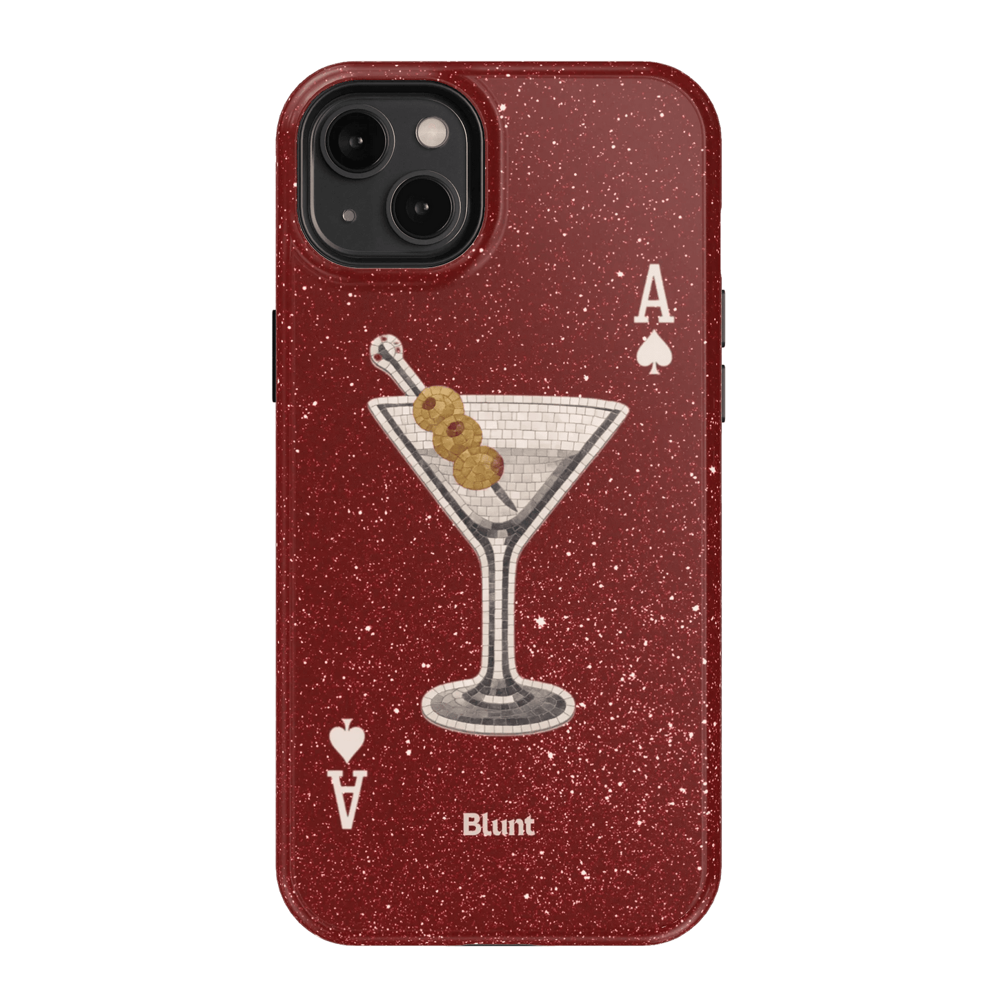 Red Dirty Martini iPhone Case - Blunt Cases