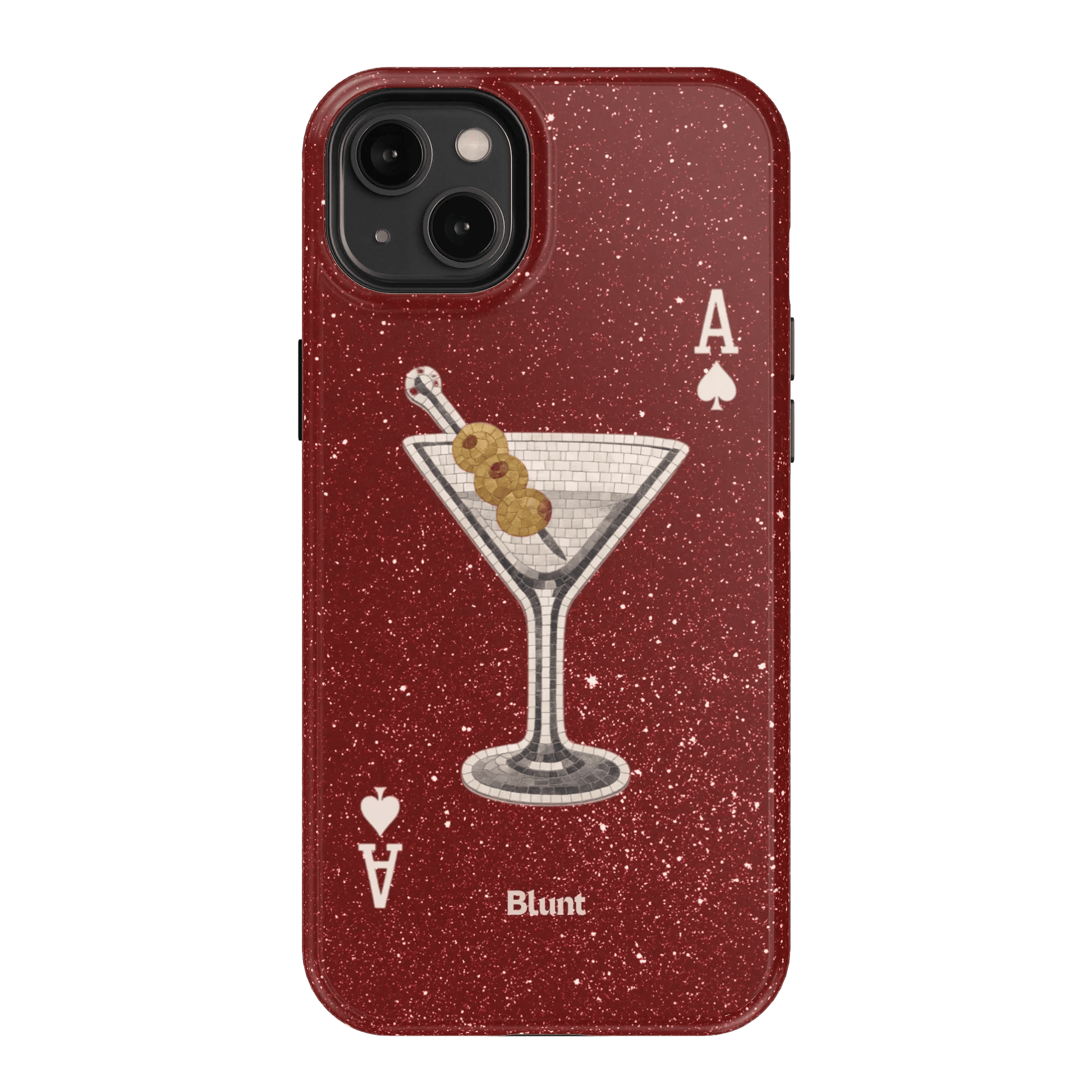 Red Dirty Martini iPhone Case - Blunt Cases