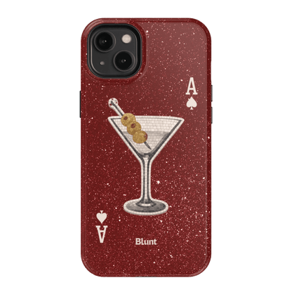 Red Dirty Martini iPhone Case - Blunt Cases