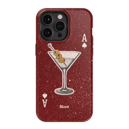 Red Dirty Martini iPhone Case - Blunt Cases