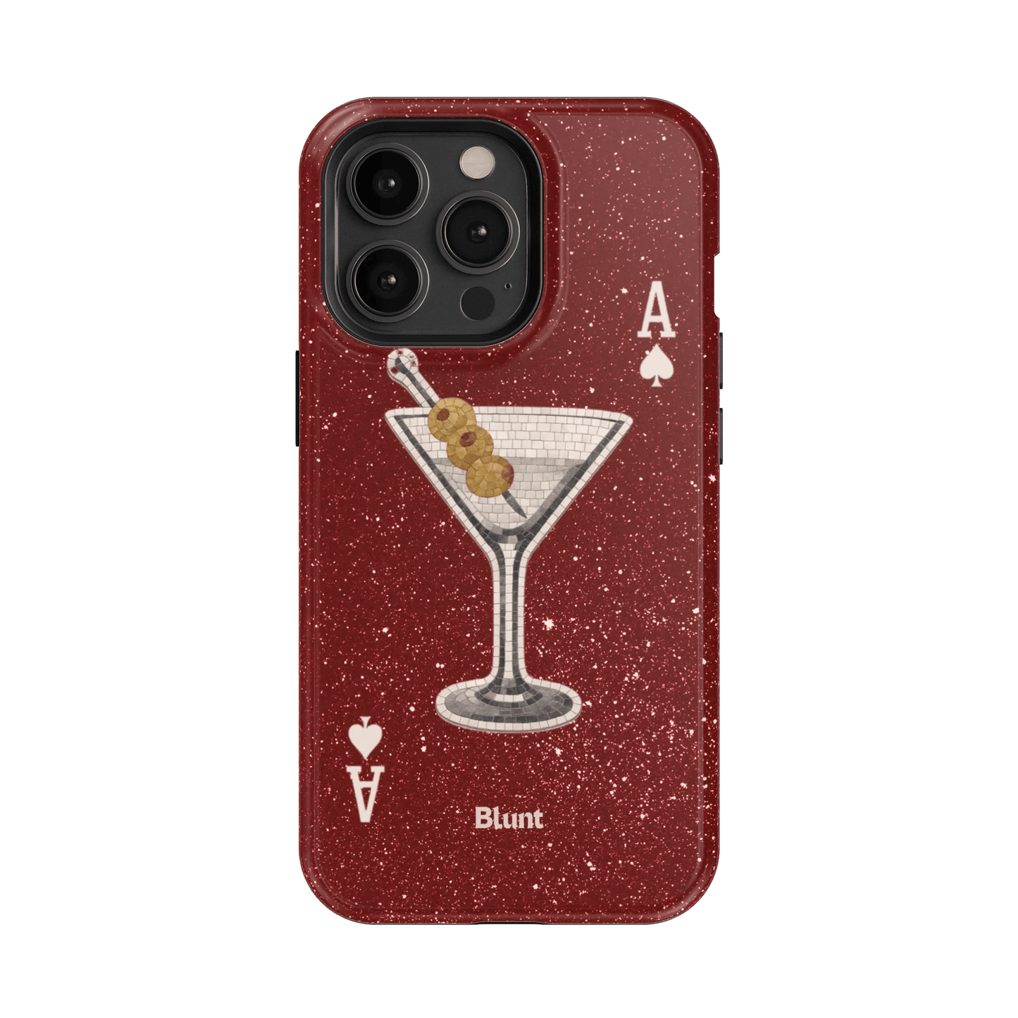 Red Dirty Martini iPhone Case - Blunt Cases