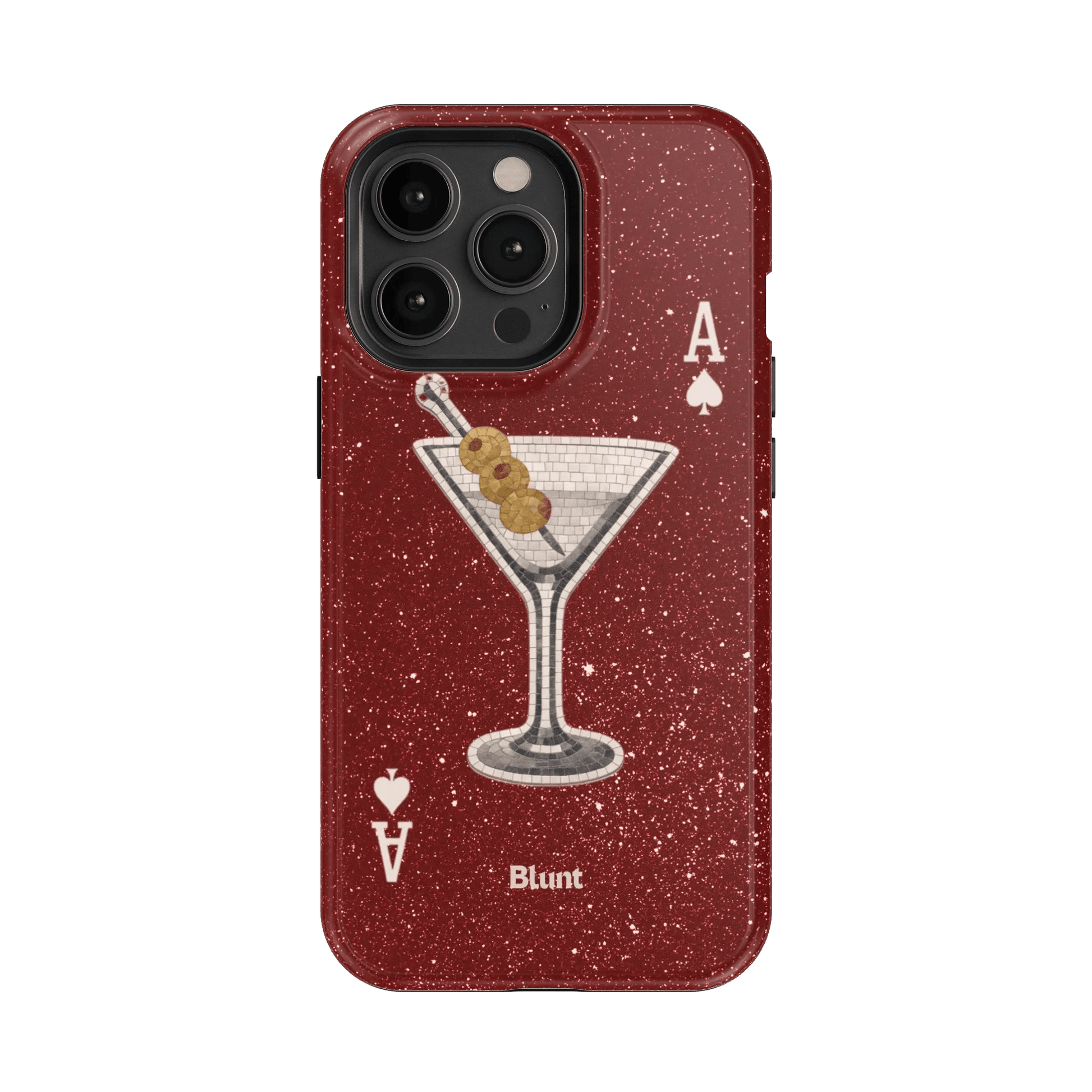 Red Dirty Martini iPhone Case - Blunt Cases