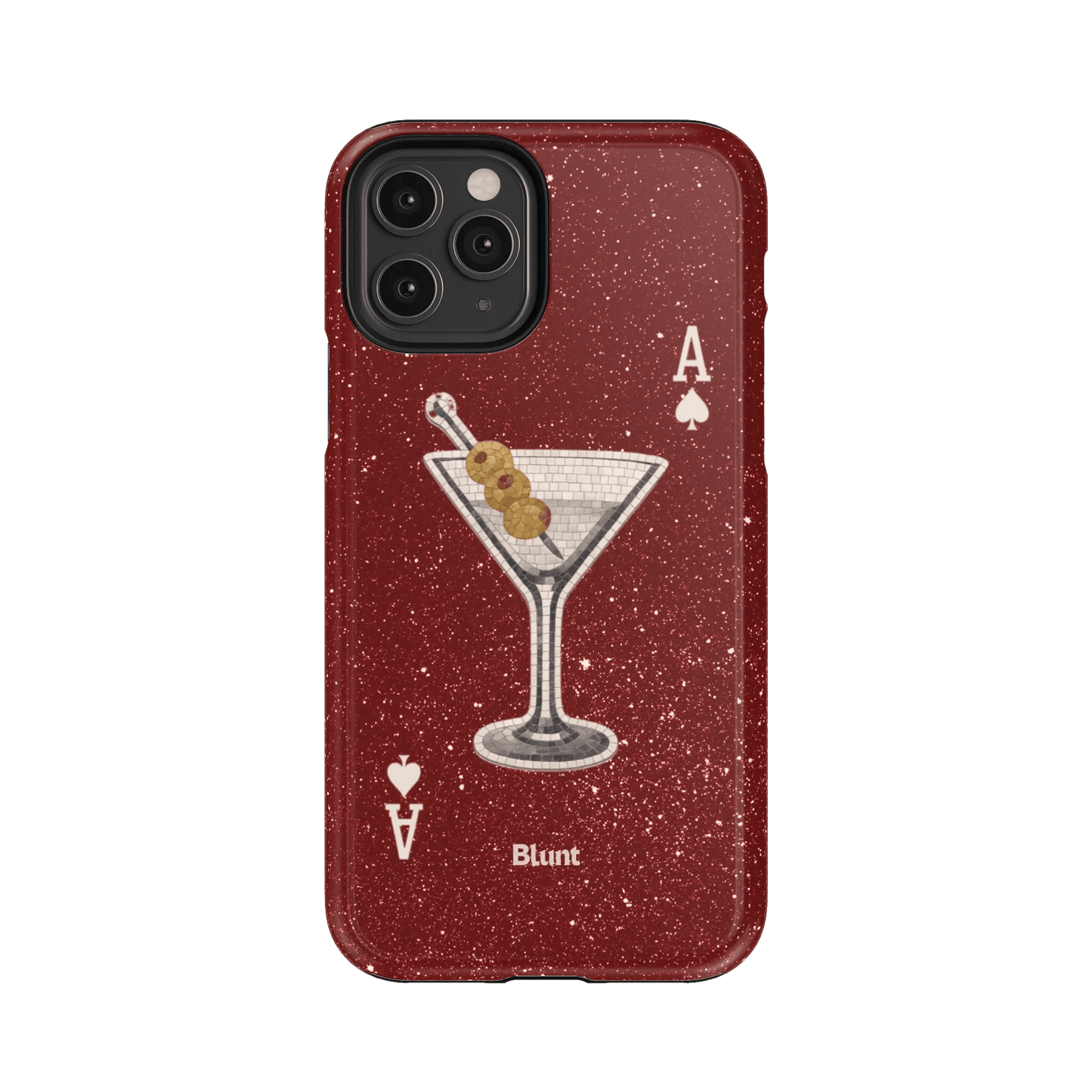 Red Dirty Martini iPhone Case - Blunt Cases
