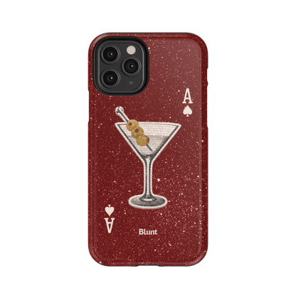 Red Dirty Martini iPhone Case - Blunt Cases