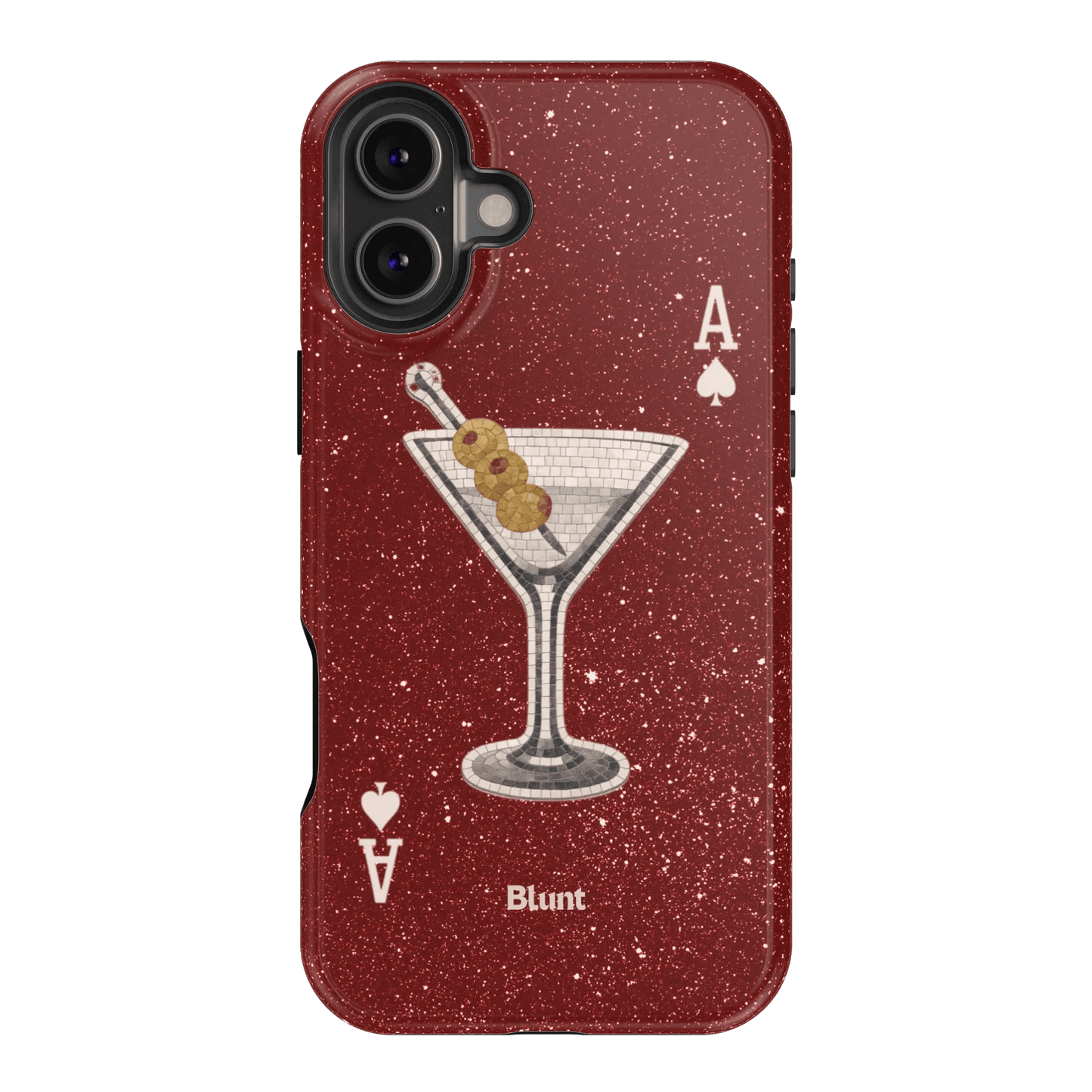 Red Dirty Martini iPhone Case - Blunt Cases