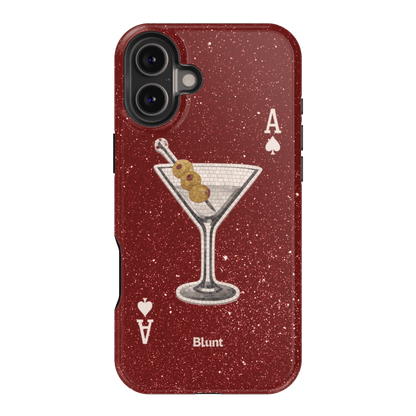 Red Dirty Martini iPhone Case - Blunt Cases