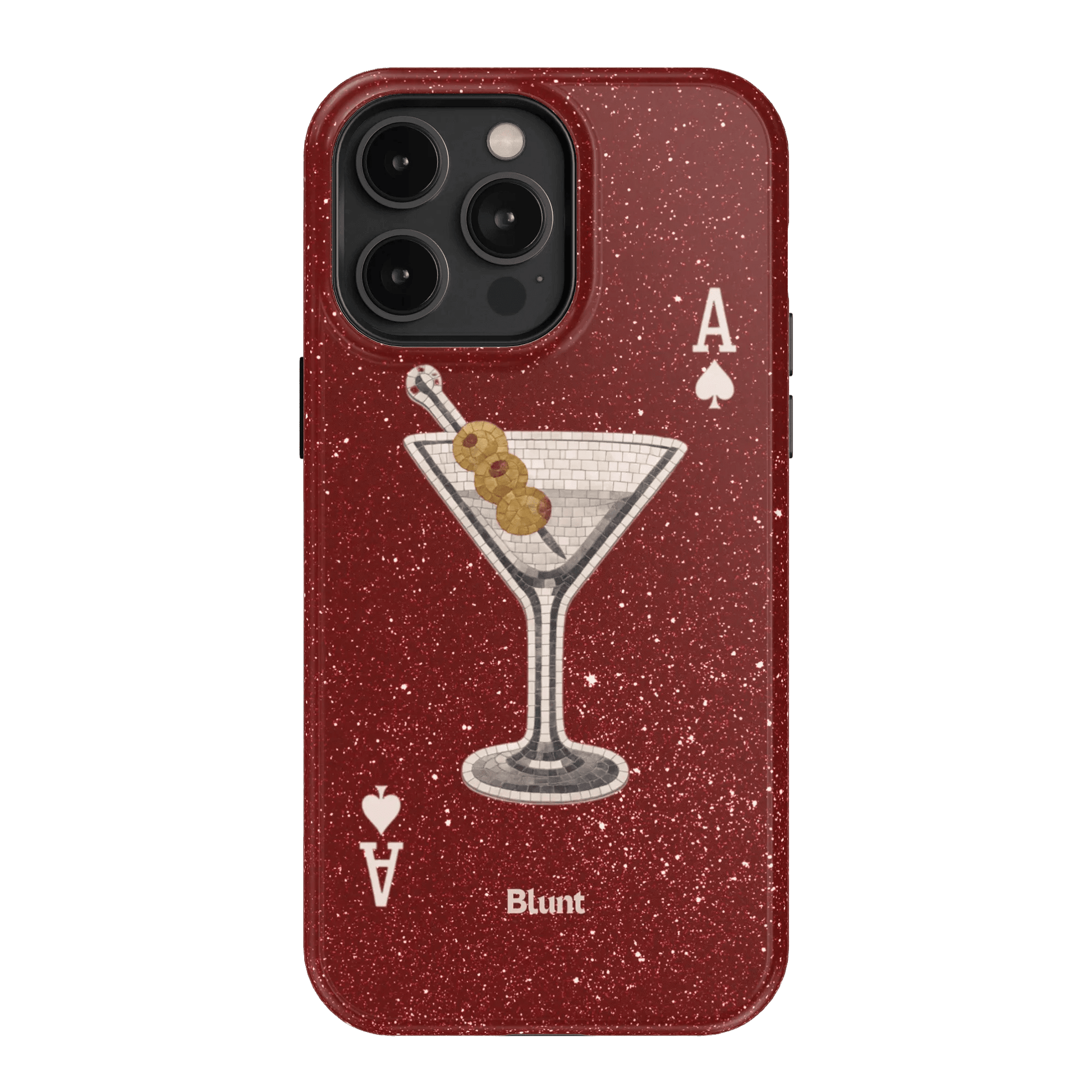 Red Dirty Martini iPhone Case - Blunt Cases
