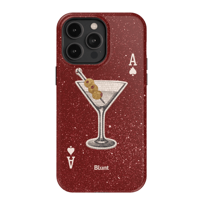 Red Dirty Martini iPhone Case - Blunt Cases