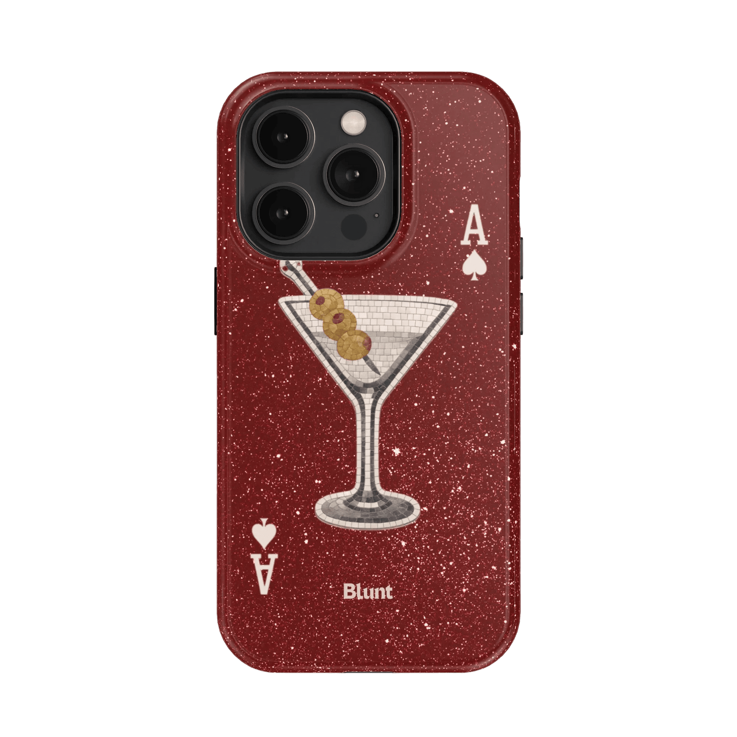 Red Dirty Martini iPhone Case - Blunt Cases