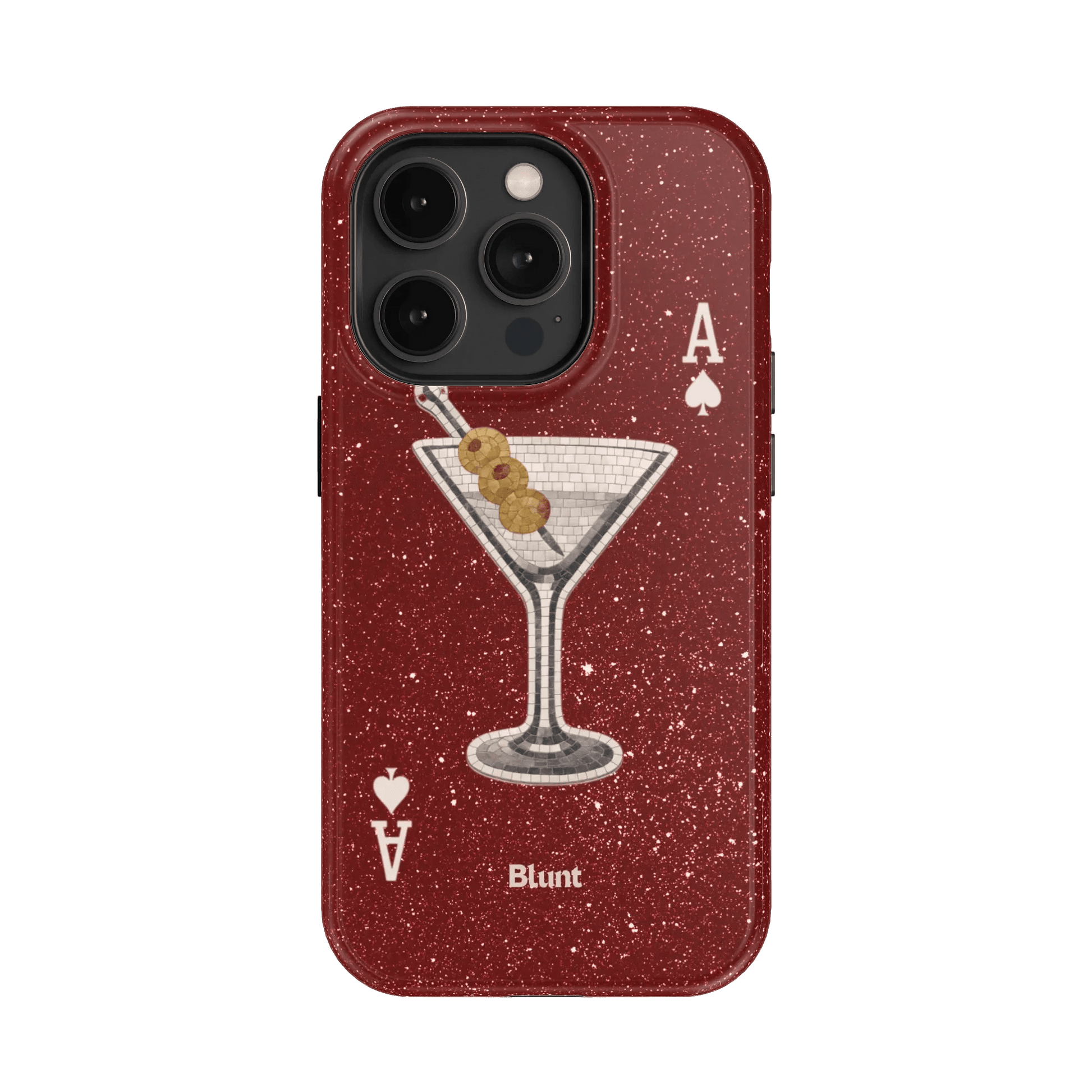 Red Dirty Martini iPhone Case - Blunt Cases