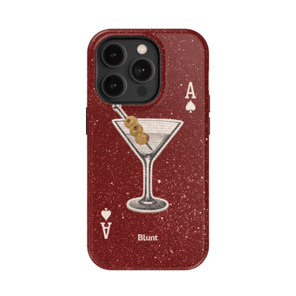 Red Dirty Martini iPhone Case - Blunt Cases