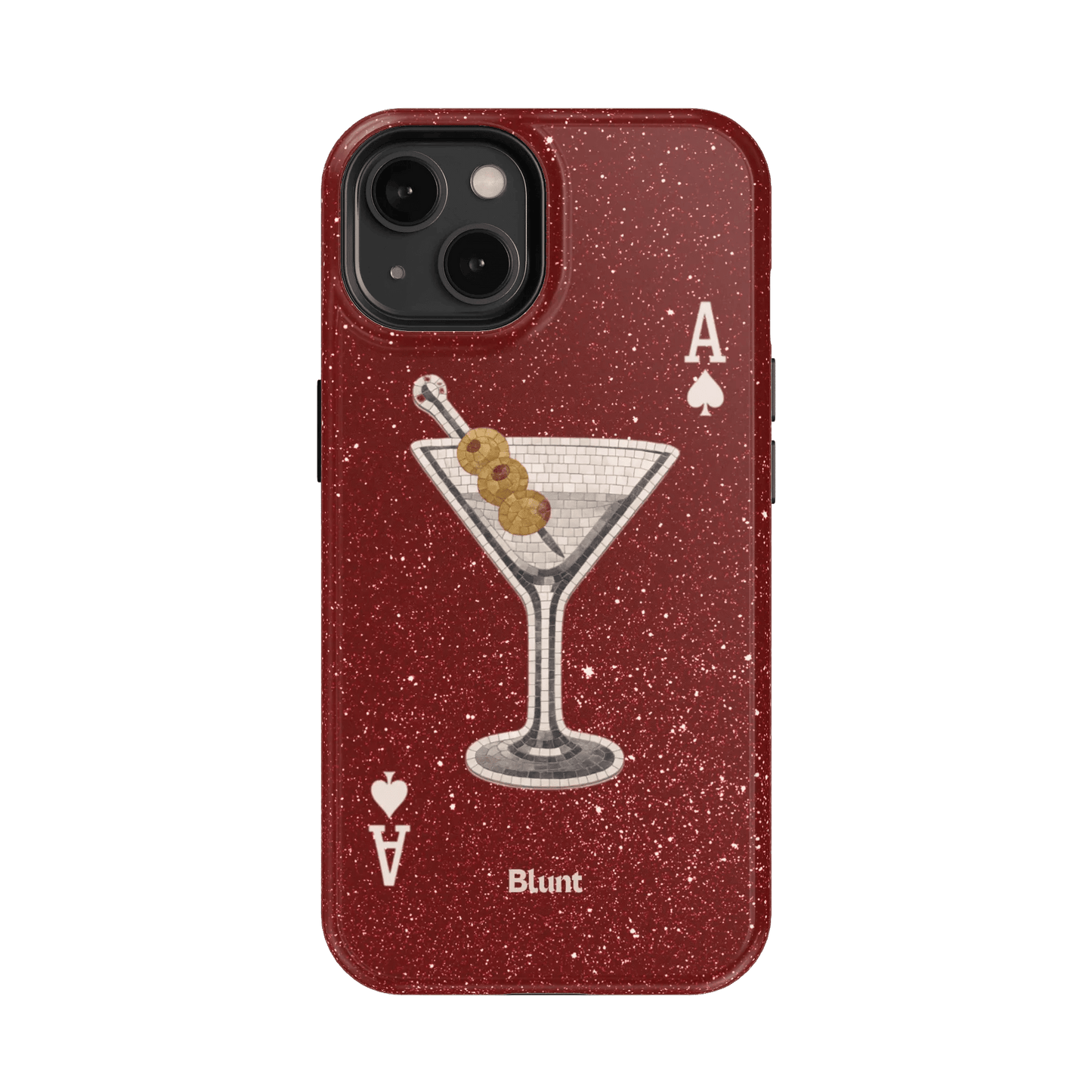 Red Dirty Martini iPhone Case - Blunt Cases