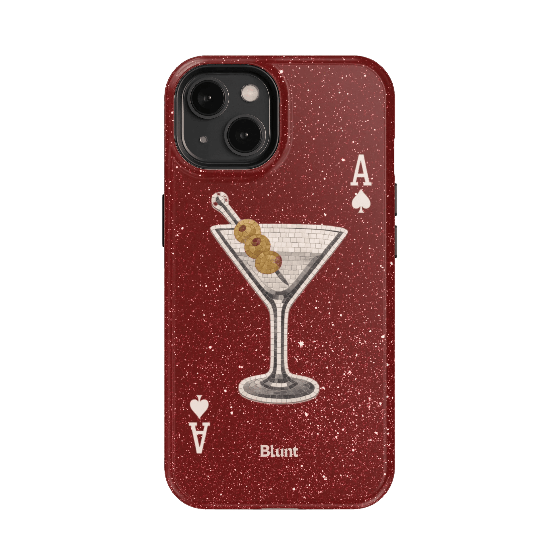 Red Dirty Martini iPhone Case - Blunt Cases