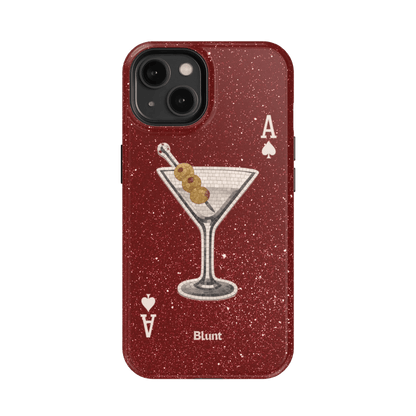 Red Dirty Martini iPhone Case - Blunt Cases