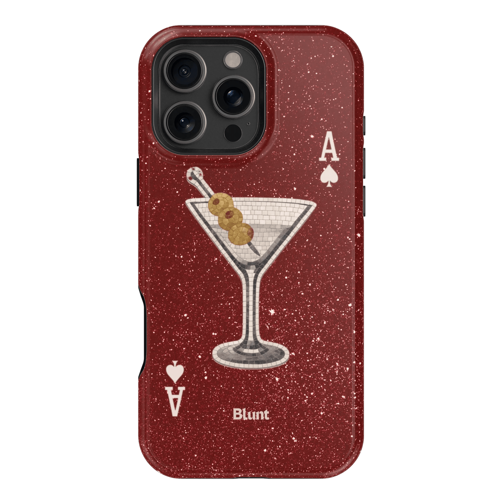 Red Dirty Martini iPhone Case - Blunt Cases