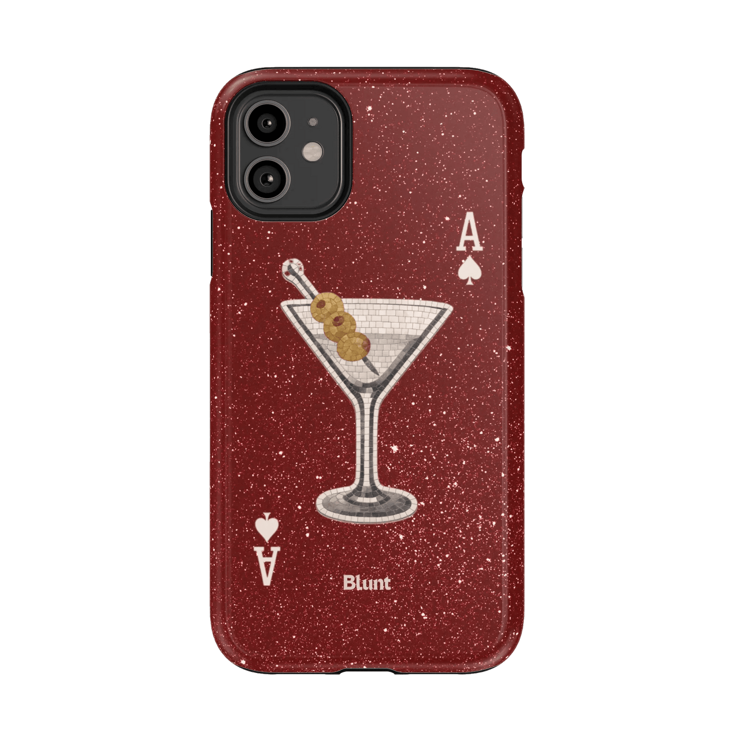Red Dirty Martini iPhone Case - Blunt Cases