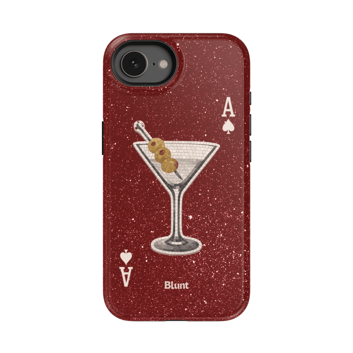 Red Dirty Martini iPhone Case - Blunt Cases